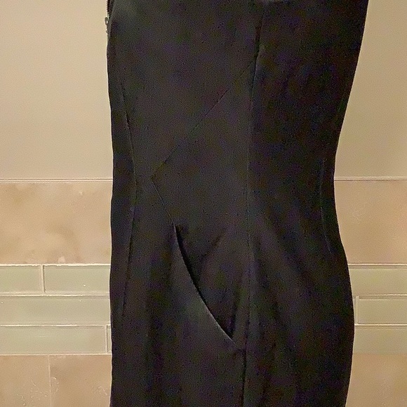 Calvin Klein size 6 dark denim dress. - Picture 4 of 5